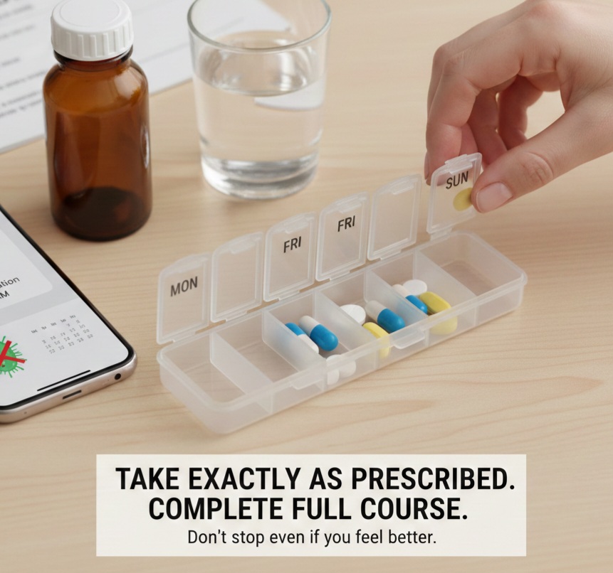 Your Antibiotics, Everyone’s Problem: Why You Must Finish the&nbsp;Course.